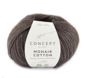 Пряжа Mohair Cotton, 70% хлопок, 30% мохер, 50 г, 225 м. Арт 1246.80