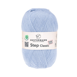 Пряжа Step Classic EXP, 75% шерсть, 25% полиамид, 420 м, 100 г. Арт 98214-1026