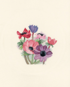 Набор для вышивания "Anemones De Caen". Арт WCA