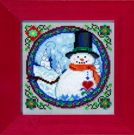 Набор для вышивания "Южный снеговик". Арт JS149102