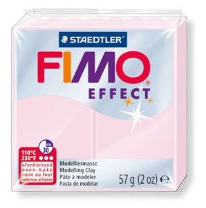 Полимерная глина FIMO "Effect", уп. 57 г, цвет розовый кварц. Арт 8020-206