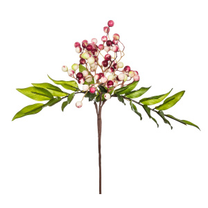 Ветка декоративная "Рябина". Арт 161602-104