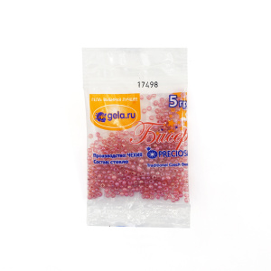 Бисер №10, 5 г., цвет 17498. Арт G 17498