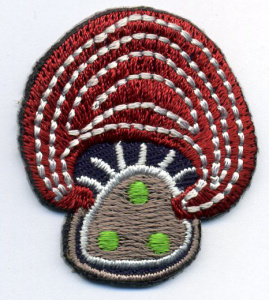 Термоаппликация HKM "Гриб". Арт 32491/1SB