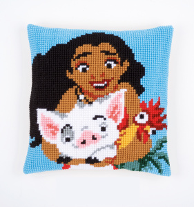 Набор для вышивания подушки "Моана". Арт PN-0168026