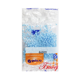 Бисер №10, 5 г., цвет 64000. Арт G 64000