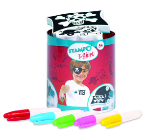 Набор детских текстильных штампов "Пираты". Арт 05303