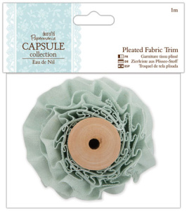 Тесьма в складку декоративная Eau De Nil. Арт PMA358384