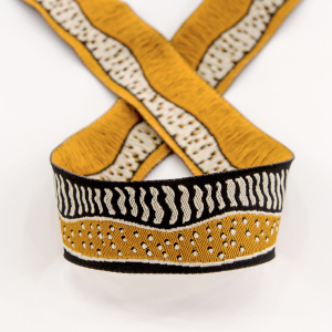 Лента жаккардовая SAFISA, 20 мм, 15 м, цвет 03. Арт 9272-20мм-03