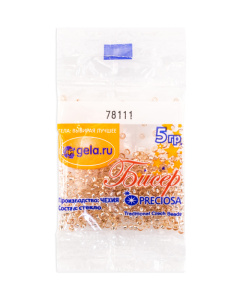 Бисер №10, 5 г., цвет 78111. Арт G 78111