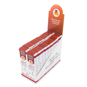 Шоколад молочный со вкусом манго "Sweet knitting". Арт 1SK