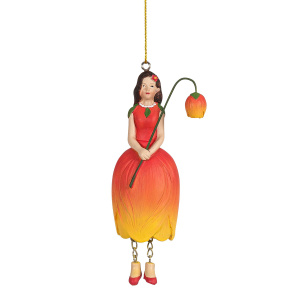 Фигурка декоративная, Blumenmädchen "Тюльпан". Арт 850473-302