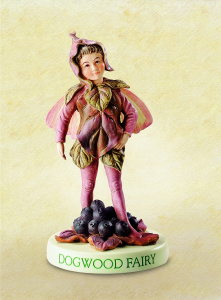 Фигурка декоративная, цветочный эльф "Кизил". Арт 217246