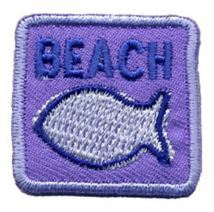 Термоаппликация HKM "Пляж". Арт 31227/1SB