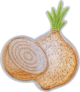 Термоаппликация "Половина луковицы". Арт 43137