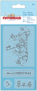 Штамп прозрачный "Пение" Pippinwood Christmas. Арт PMA907928