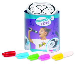 Набор детских текстильных штампов "Музыка". Арт 05306