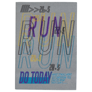Термоаппликация "Run today". Арт 090821/1SB