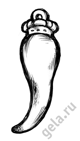 Деревянный штамп "Перец" . Арт WTB027                  