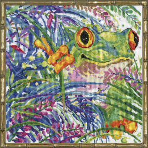 Набор для вышивания "Древесные лягушки". Арт 3267