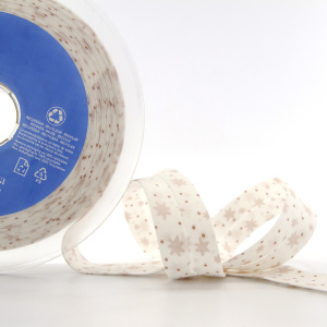 Косая бейка с рисунком SAFISA, арт.6594, 20 мм, 20 м, цвет 01. Арт 6594-20мм-01