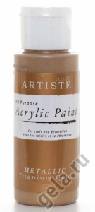 Краска акриловая металлик. Арт DOA763102               