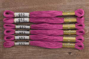Мулине COSMO однотонный цвет  483       . Арт 25-6/483       
