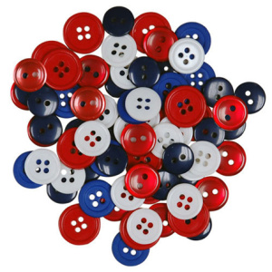 Пуговицы Favorite Findings "Патриот". Арт 550000429               
