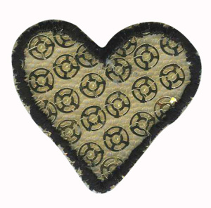 Термоаппликация HKM "Сердце". Арт 29573/1SB