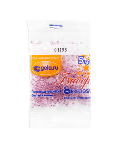 Бисер №10, 5 г., цвет 01195. Арт G 01195