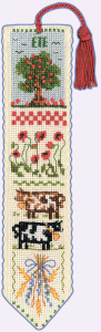 Набор для вышивания закладки "ETE" (Лето). Арт 4533