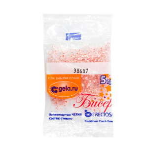 Бисер №10, 5 г., цвет 38687. Арт G 38687