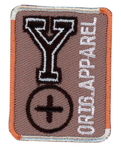 Термоаппликация HKM "Y". Арт 35579/1SB