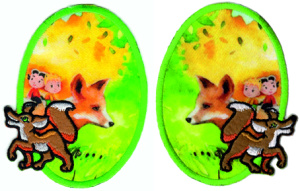 Термоаппликации HKM "Лисицы 3". Арт 32807SET/S