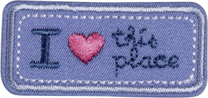 Термоаппликация "Любимое место". Арт 42789