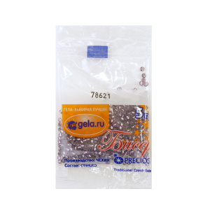 Бисер №10, 5 г., цвет 78621. Арт G 78621