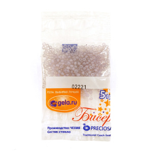 Бисер №10, 5 г., цвет 02221. Арт G 02221
