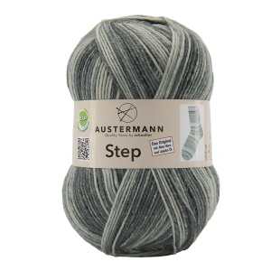 Пряжа Step, 75% шерсть, 25% полиамид, 420 м, 100 г. Арт 97689-0358