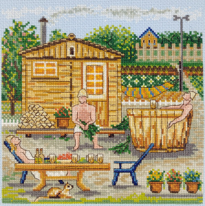 Набор для вышивания "Дача. Баня" . Арт 11.005.08