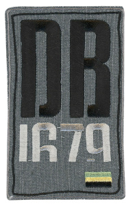 Термоаппликация "DR 1679". Арт 36874/1SB
