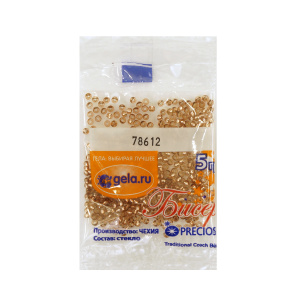 Бисер №10, 5 г., цвет 78612. Арт G 78612
