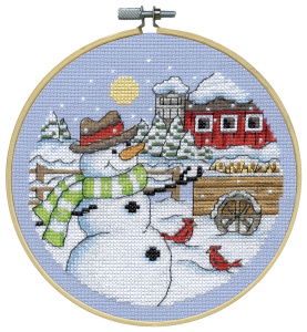 Набор для вышивания "Зима". Арт 7082