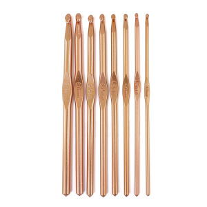 Набор крючков, вязальных, алюминиевых, Hemline, 15 см. Арт +T15300650/RG