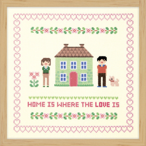 Набор для вышивания "Дом зелёного цвета". Арт 2870703