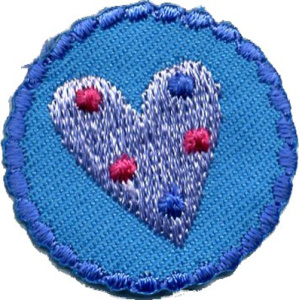 Термоаппликация HKM "Сердце". Арт 31572/1SB