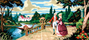 Канва жесткая с рисунком "Предложение". Арт B.950                   