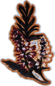 Термоаппликация "Темное растение". Арт 43059