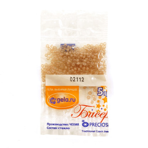 Бисер №10, 5 г., цвет 02112. Арт G 02112