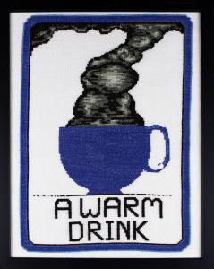 Набор для вышивания: "Теплый напиток". Арт 52002