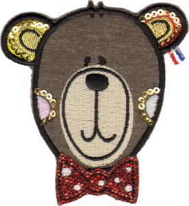 Термоаппликация HKM "Медведь". Арт 31547/1SB